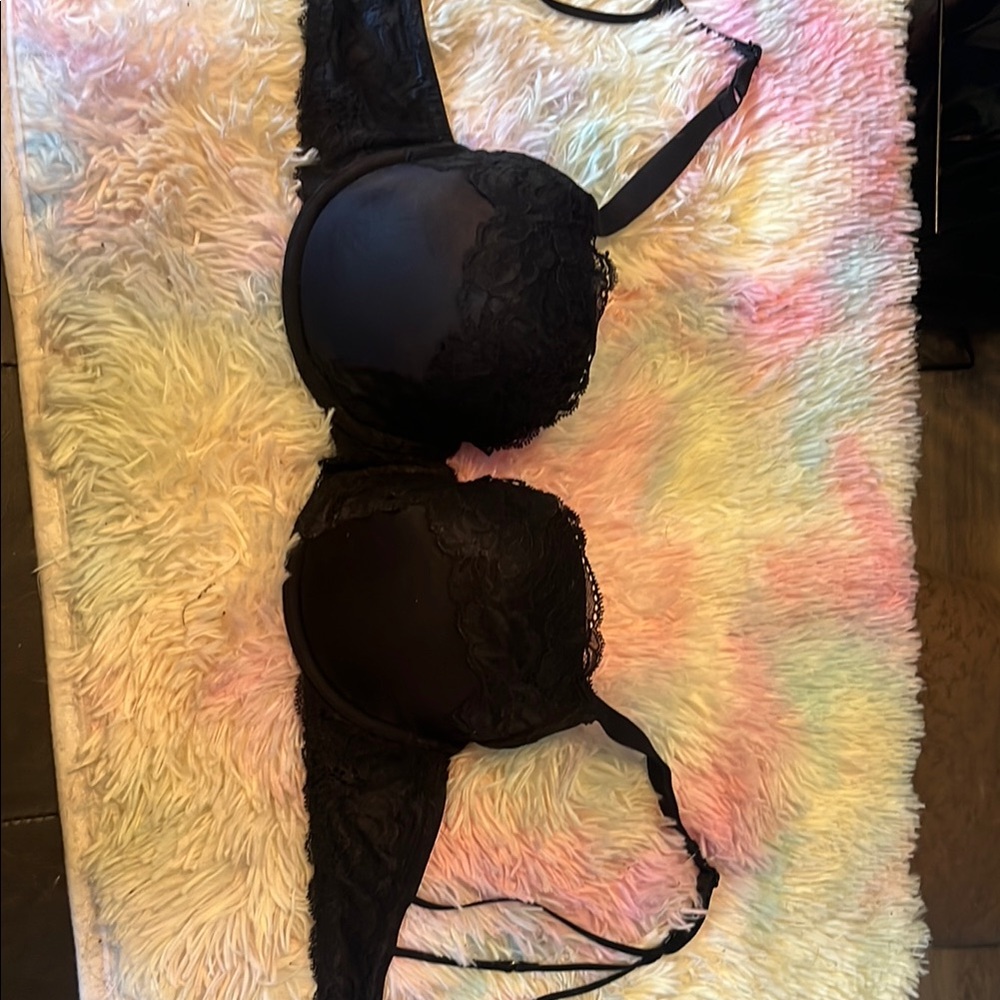 Elegant Black Lace Bra